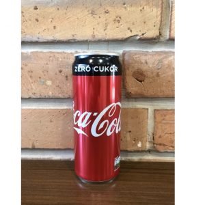 Cola Zero 0.33 l dobozos